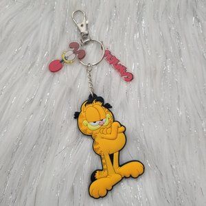 Garfield Cat Keychain